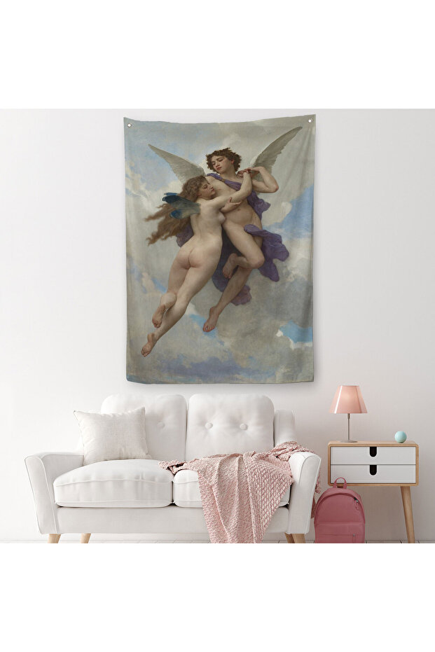 غطاء حائط مصنوع في عام 1890 بواسطة William Adolphe Bouguereau - سجادة-5237