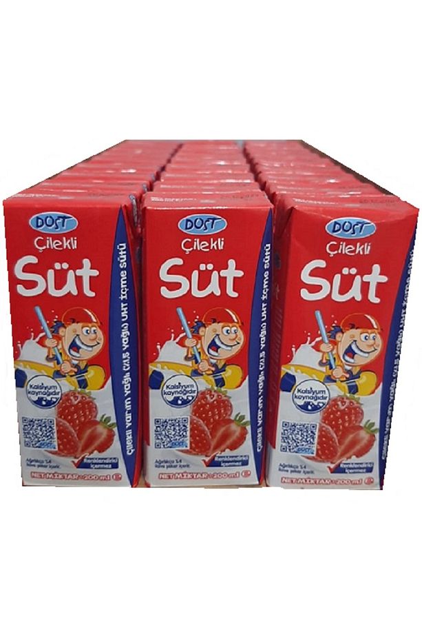 SÜT ÇİLEKLİ 200 ML 27 Lİ PAKET - 1
