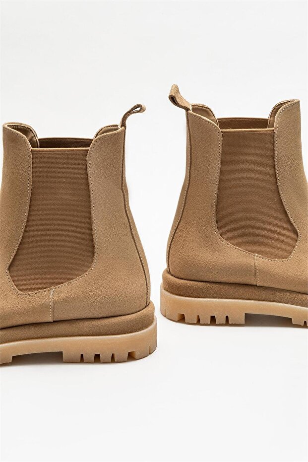 Bej Deri Kadın Günlük Bot - 4