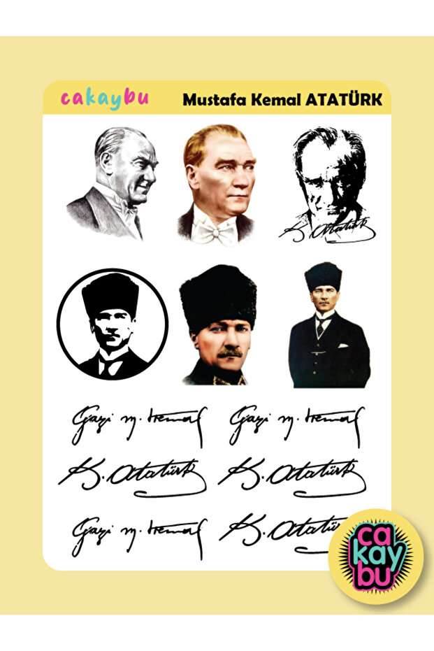 Mustafa Kemal Atatürk Sticker