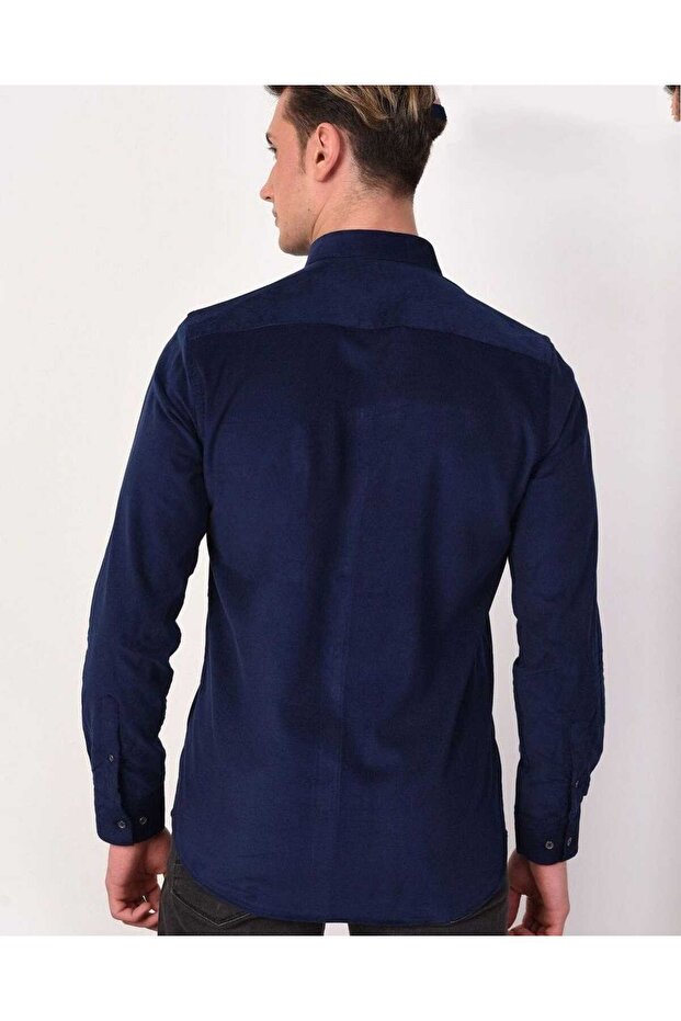 Kadife Erkek Gömlek - 2