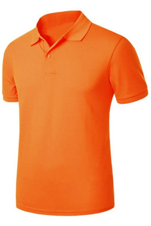 Girl's Short Sleeve Polo Neck T-shirt 5-17 Years Old Sizes Are Exactly Compatible With The Ages