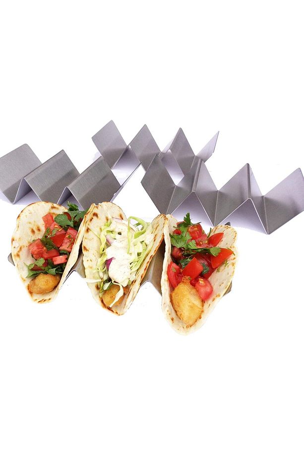 Taco Tutucu Stand Meksika Mutfak Taco Holder ( 23*10) Cm (4 ADET SET) - 4