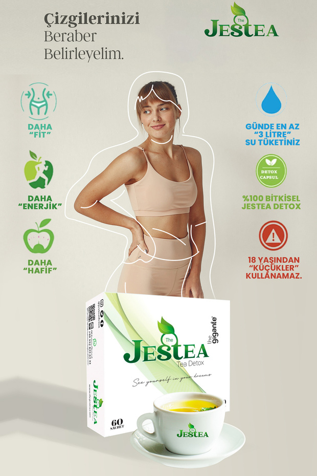 Detoks Bitkisel Detox Çayı (60adet) - 2