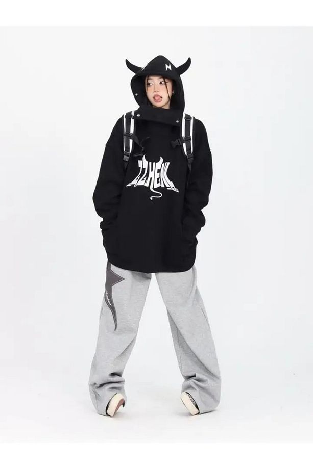 Regular Jogger Sweatpants Yıldızlı Eşofman Altı - 3