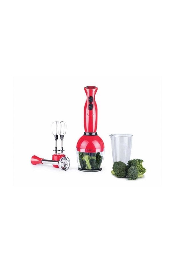 Mago Plus El Blender Seti Kırmızı - 3