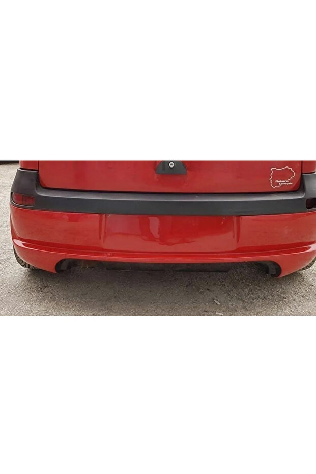 Opel Corsa C Uyumlu Arka Ek Mat Siyah Plastik Makyajsız Kasa 2000 2001 2002 2003 - 2