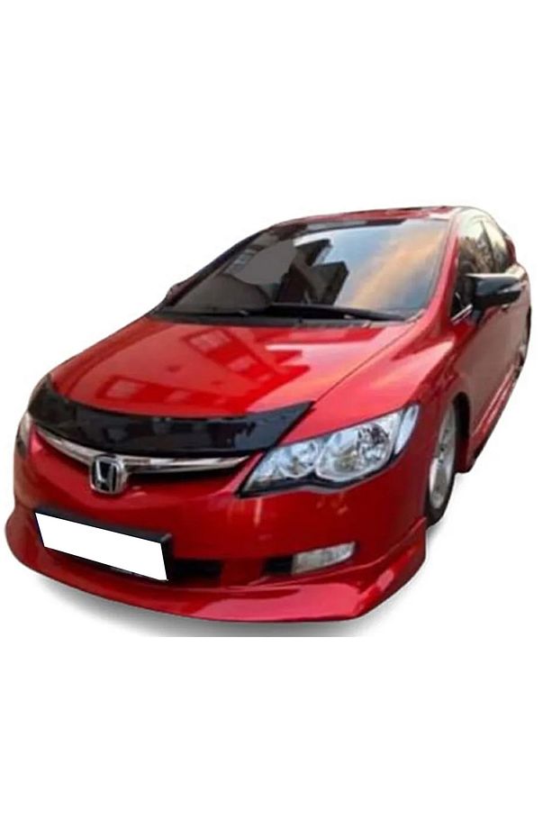 Honda Civic Fd6 Makyajsız Kasa Typer Ön Ek Karlık Mat Siyah Plastik 2006 2007 2008 2009 - 2