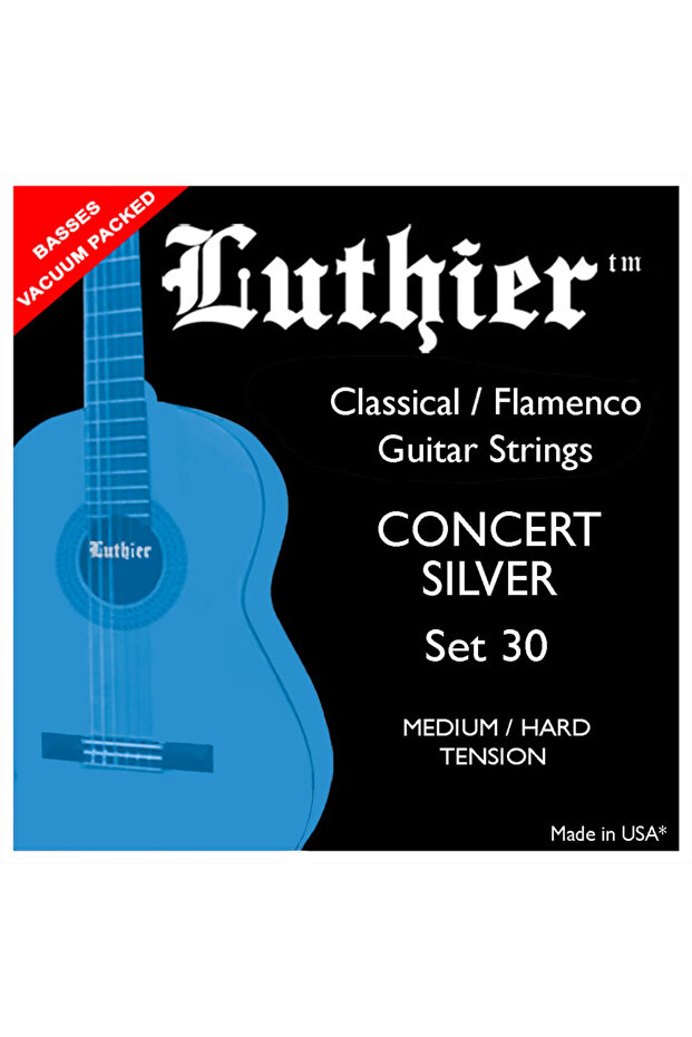 Luthier Set 30 Medium / Hard Klasik Gitar Teli - 1