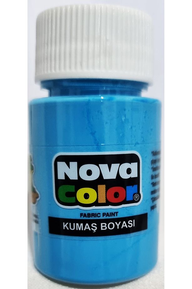 Nova Color Renk Seçenekli Tek Şişe Kumaş Boyası 30ml - 1