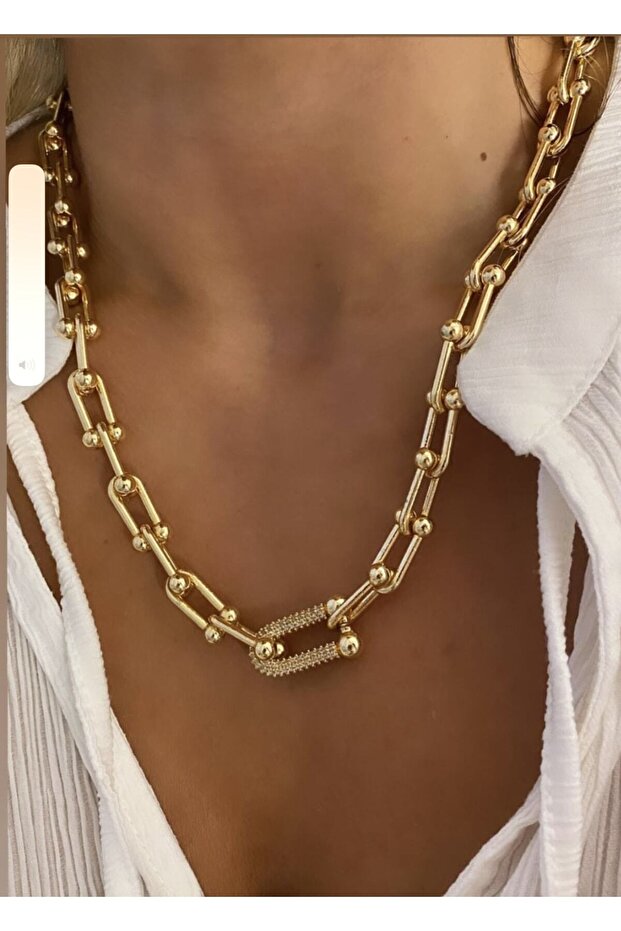 Tiffany Model Chic Çelik Kadın Kolye - 1