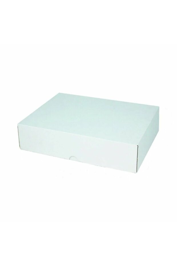 26x12x7,5 Cm Kesimli E-ticaret Ve Kargo Kutusu-25 Adet Beyaz - 2