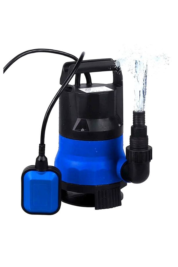750w 1 Hp Plastik Gövdeli Kirli Ve Temiz Su Dalgıç Pompa - 1