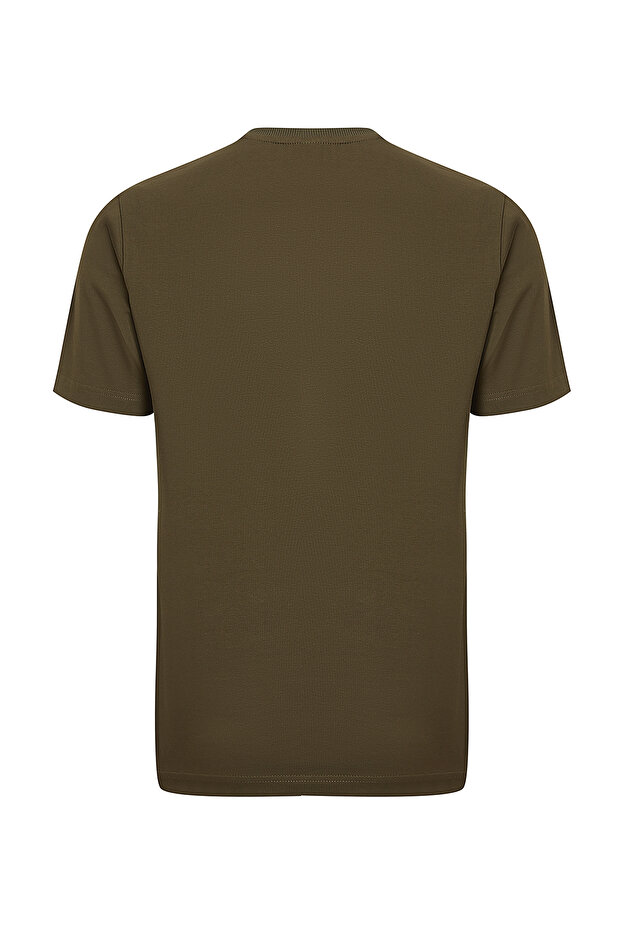 Kısa Kollu Pamuklu Basic T-shirt - 2