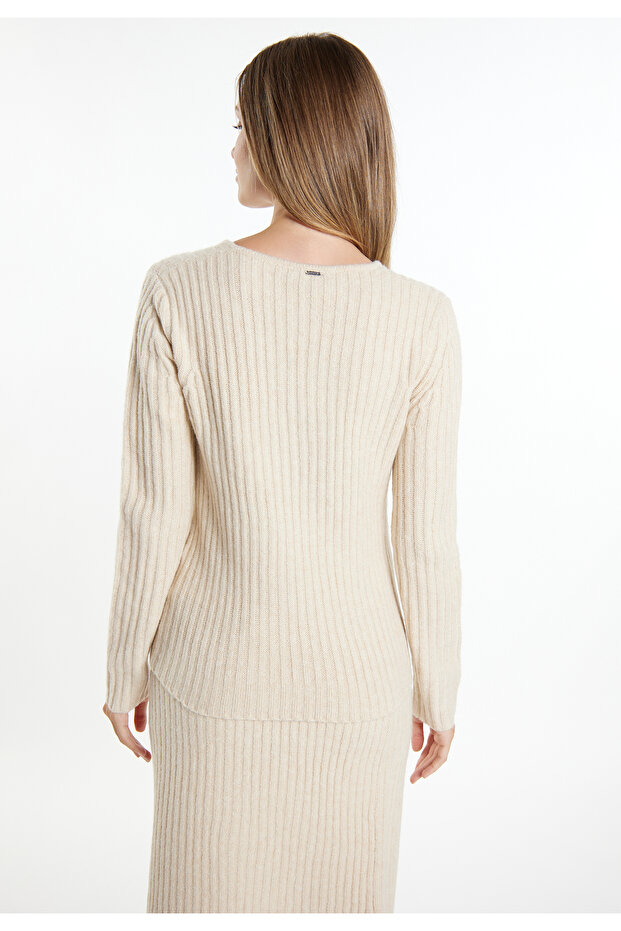 Klassik Strickpullover ledkin - 4