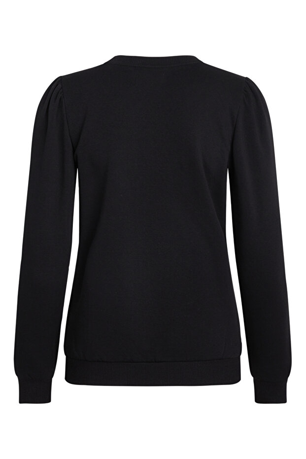 Pullover-Damen/Mädchen-Schwarz - 4