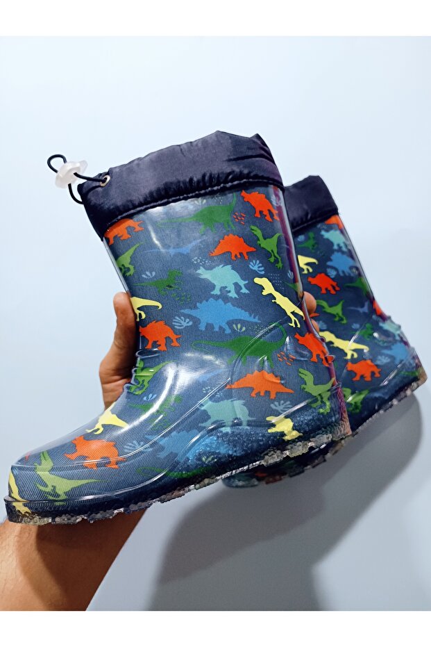 Çocuk Çizme Yağmur ve Kar Botu Kürklü - 2