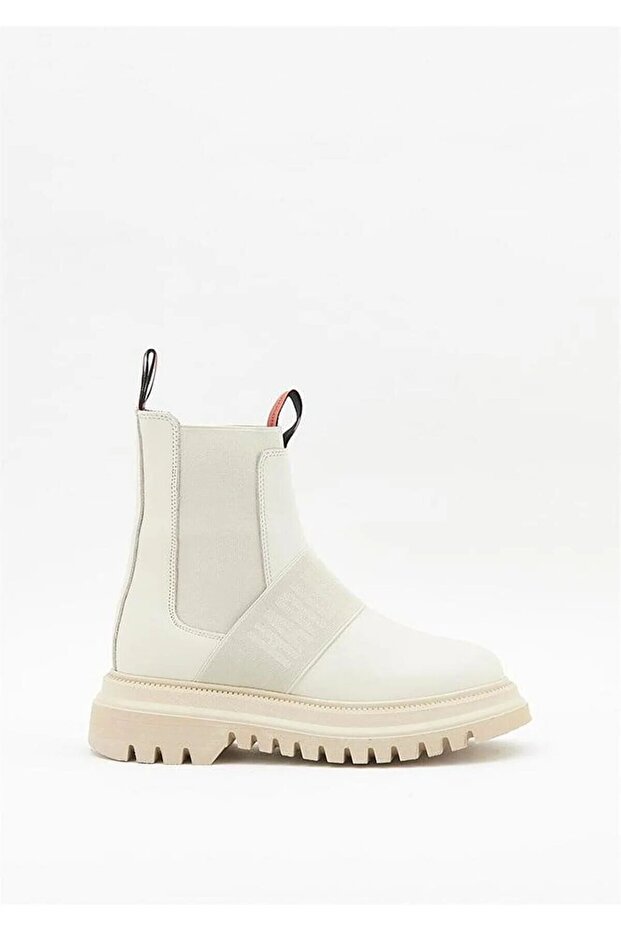 NEFUD Bej Kadın Bot&Çizme - 1