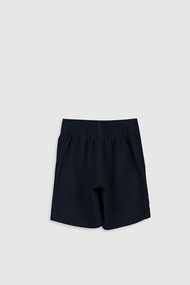 Your Fashion Style'dan Beli Lastikli Basic Kız Çocuk Koyu Lacivert Şort Etek - 1