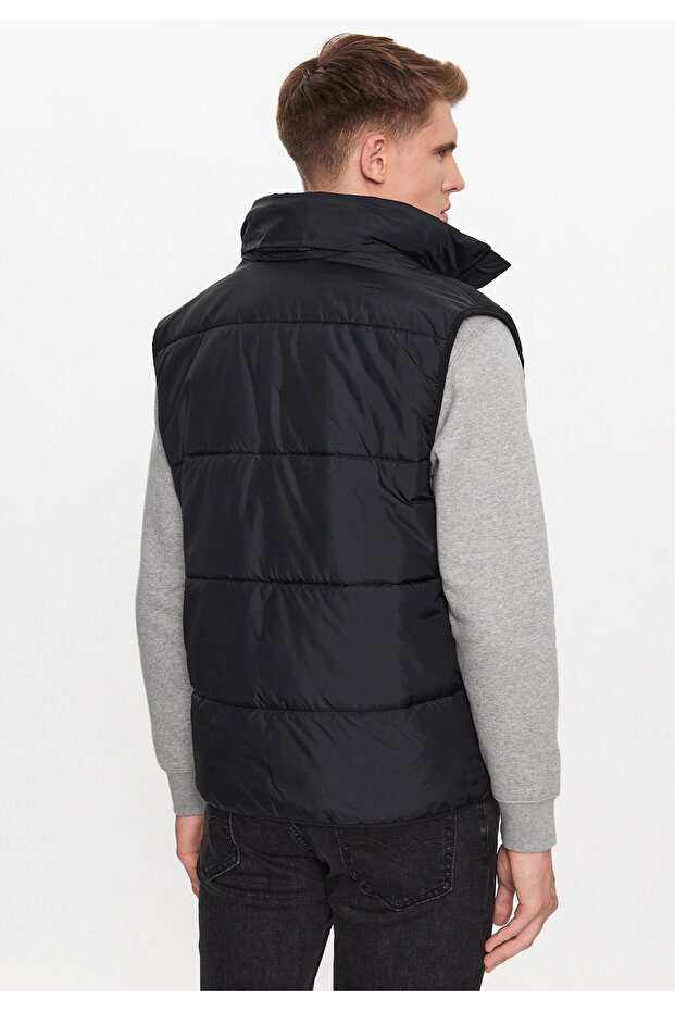 Yelek - Siyah (Geniş kalıp-1 beden küçük tercih ediniz) - 5