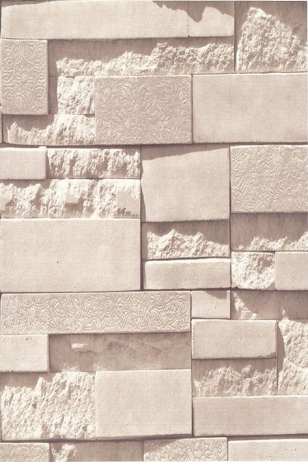 Popüler Taş Desen Duvar Kağıdı (5 M²) 13152 - 1