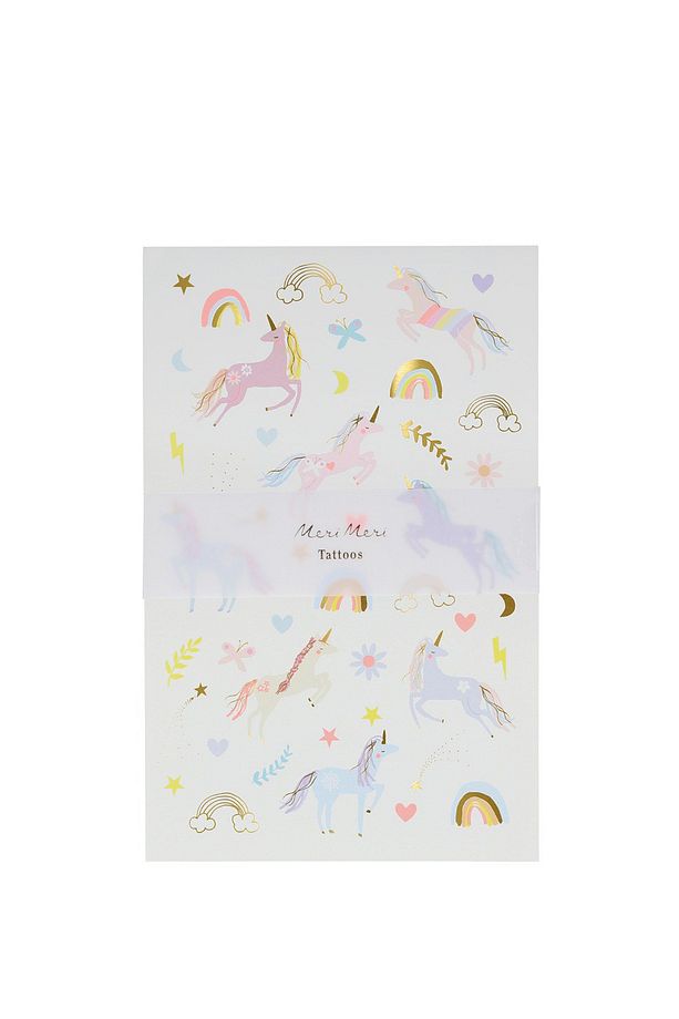 Unicorn Desenli 2'li Geçici Dövme - 1