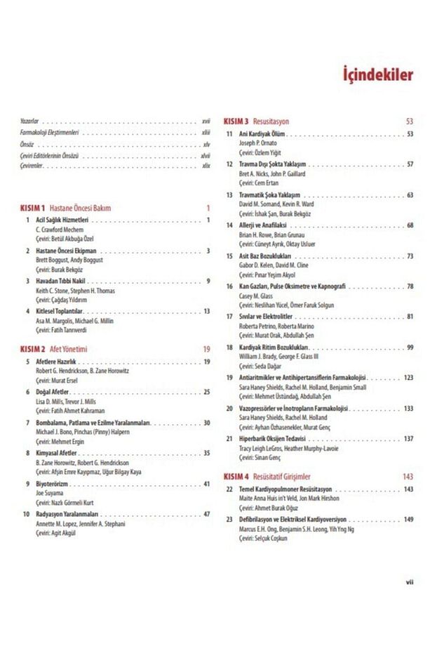 Tintinalli Acil Tıp: Kapsamlı Bir Çalışma Kılavuzu ( 9. Baskı ) - 4