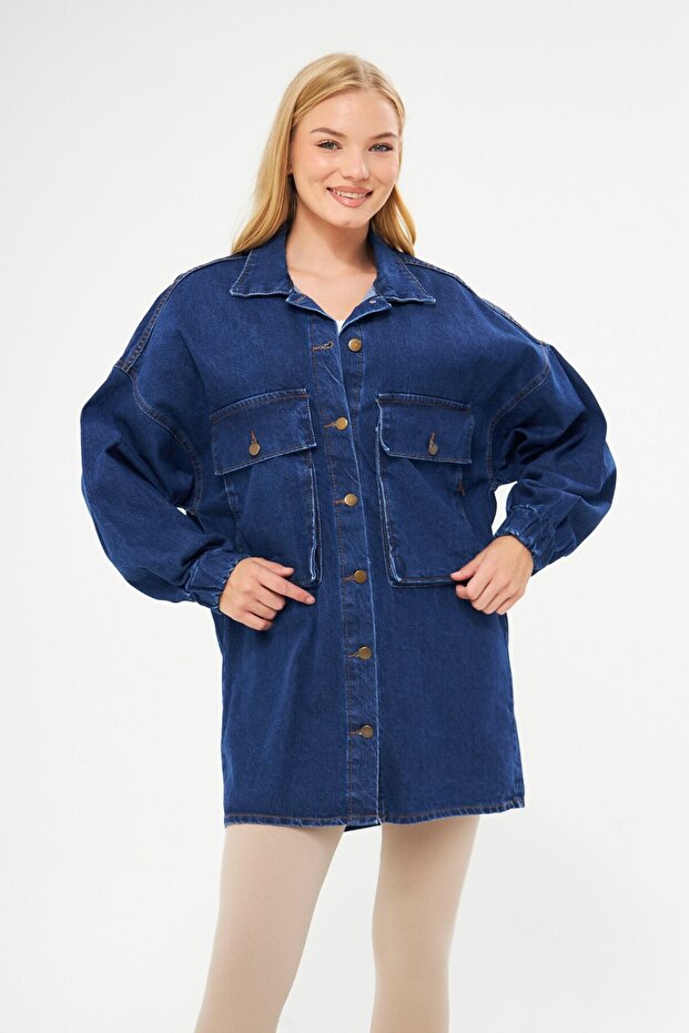 Torba Cep Oversize Kot Ceket - 5