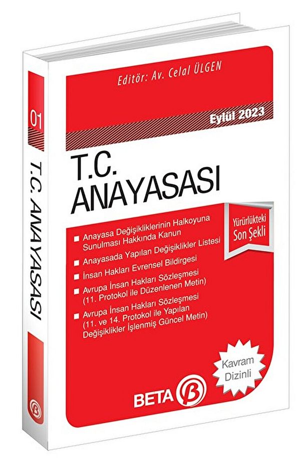 T.C. Anayasası / Kolektif / Beta Kitap / 9786254235344 - 1
