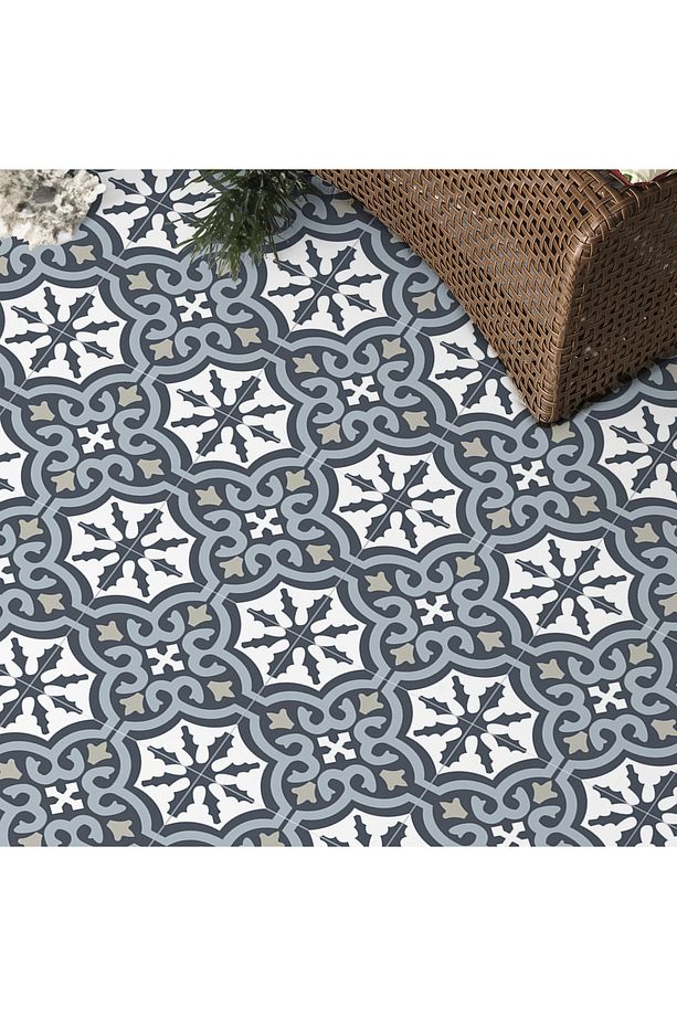 1adet 30cm×30cm Kendinden Yapışkanlı Lvt Zemin Ve Duvar Kaplama Mutfak Banyo Sticker - 9
