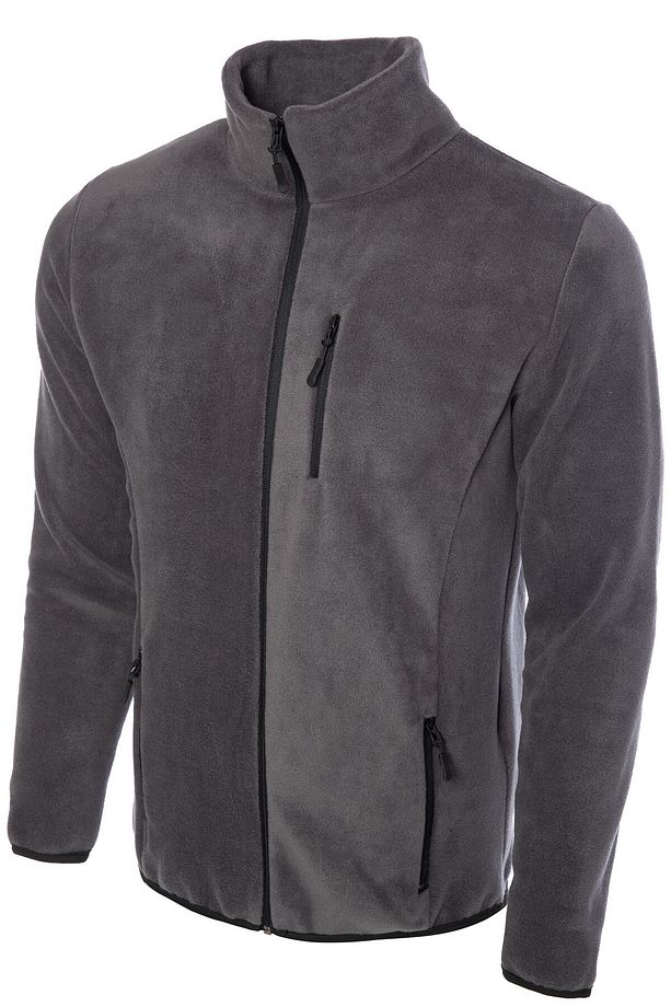 Erkek Pro Rüzgar Geçirmez 5 Cepli Outdoor Tam Fermuarlı Polar Ceket - 3
