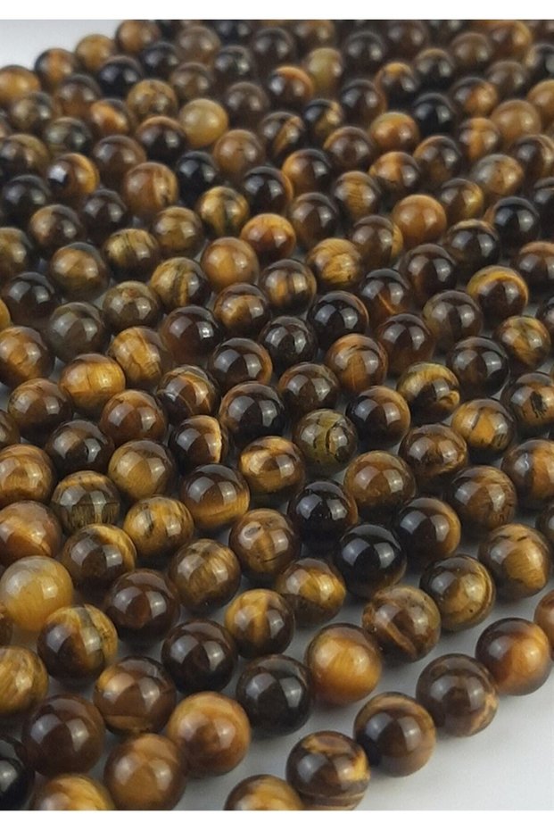 Natural Stone Tiger Eye - 8 Mm 1 Series
