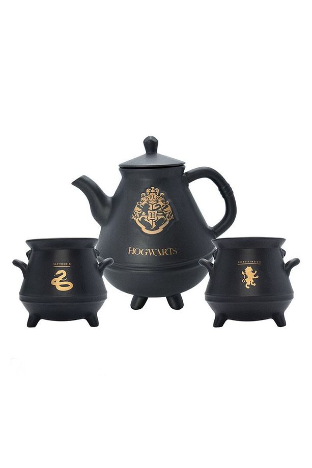 Harry Potter - Teapot - With Hogwarts Cauldrons Set - 1