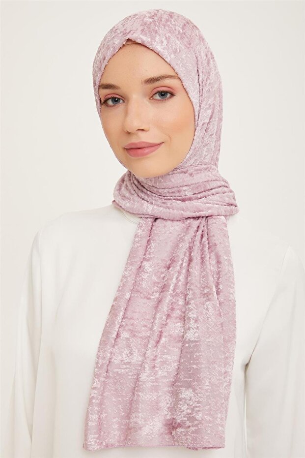 ARMİNE TREND ÖRME ŞAL 2 10 LİLA - 1