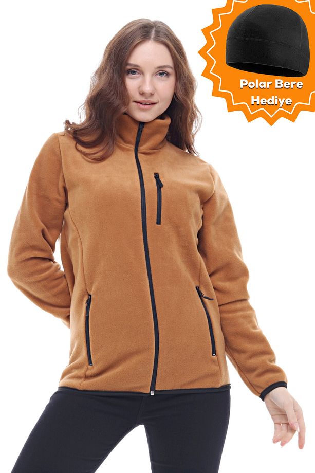 Kadın  Camel Softshell Polar  869866011 - 1