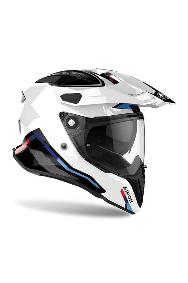 Commander Factor Beyaz Gloss Kask - 2