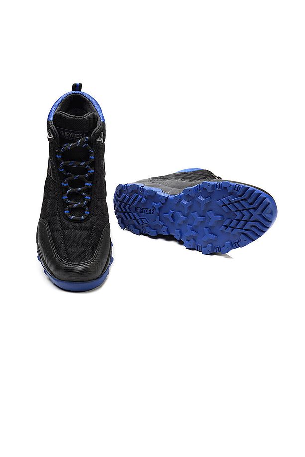 00170 Erkek Bot Su Geçirmez Unisex Waterproof Bağcıklı Bot 00170x - 4