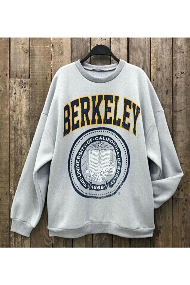 Women's Gray Berkeley Printed Sweatshirt