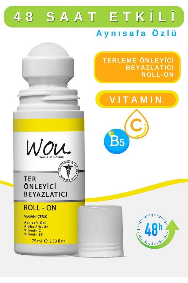 Ter Önleyici Beyazlatıcı Roll - On 75 ml - 2