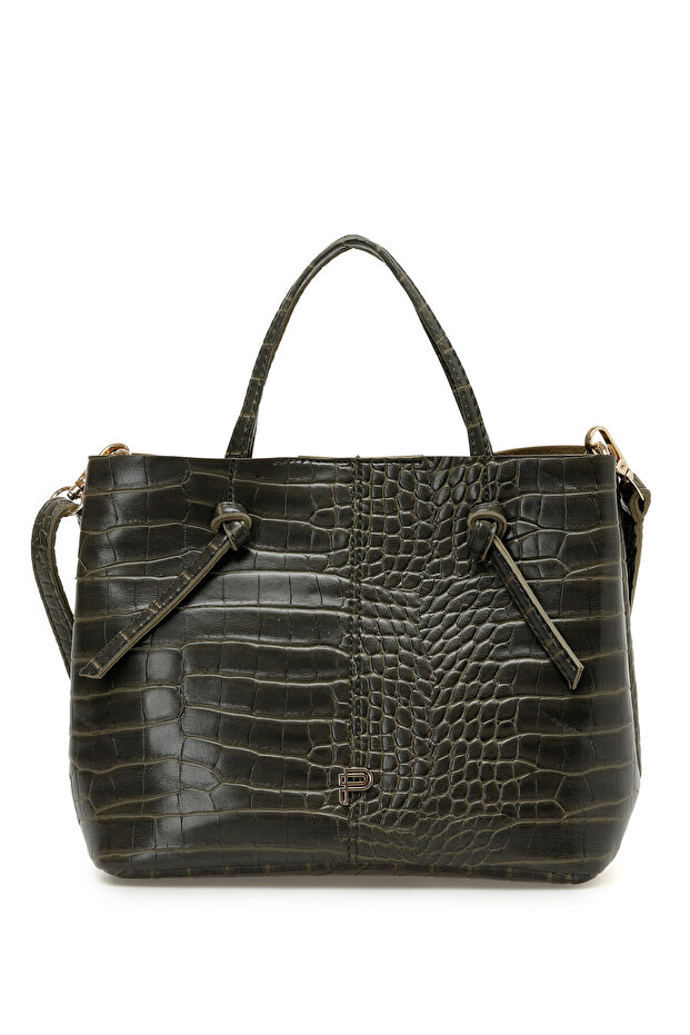 Krk Bolmeli El 3Pr Khaki Women's Handbag