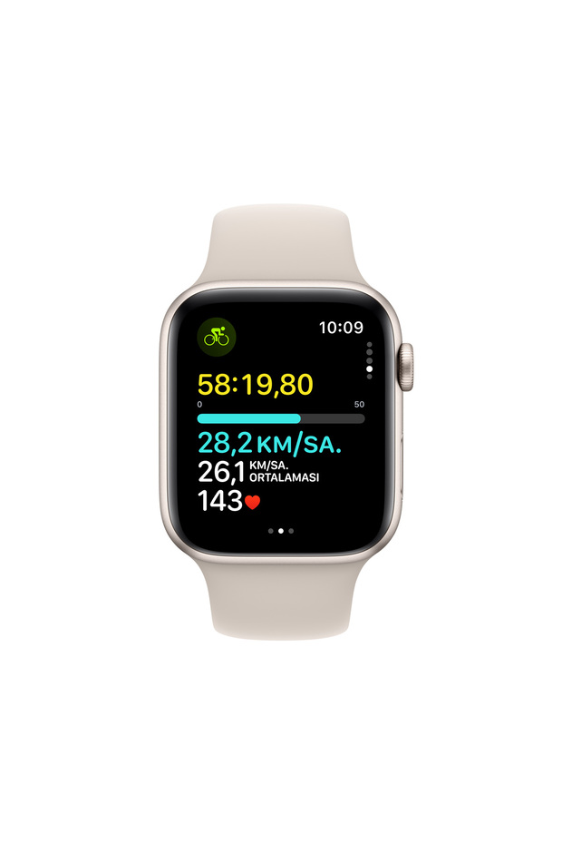 Watch SE GPS 44mm Yıldız Işığı Alüminyum Kasa ve Yıldız Işığı Spor Kordon - S/M - 6