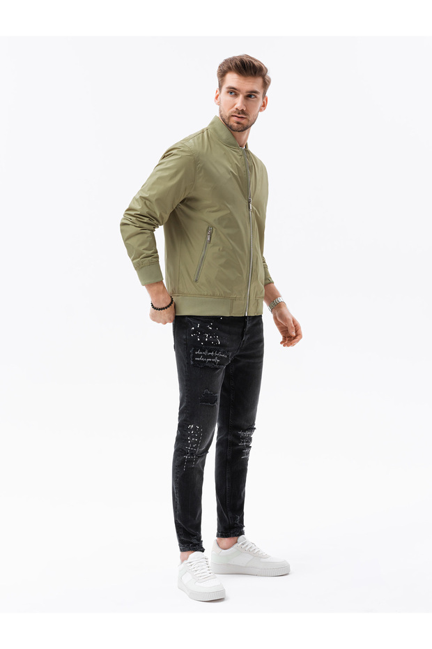 Transitional bomber jacket C439 - beige - 6