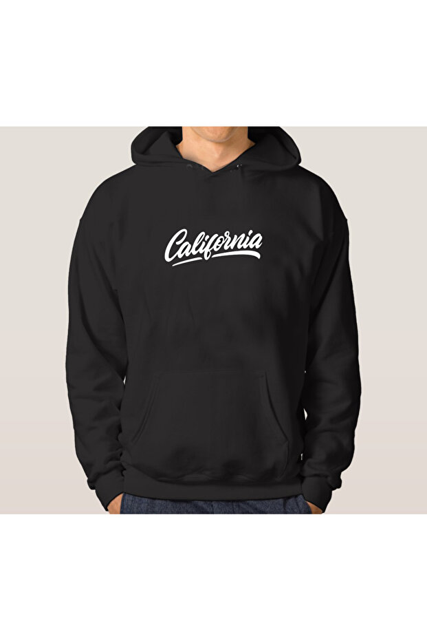 Unisex Printed Hooded Sweatshirt