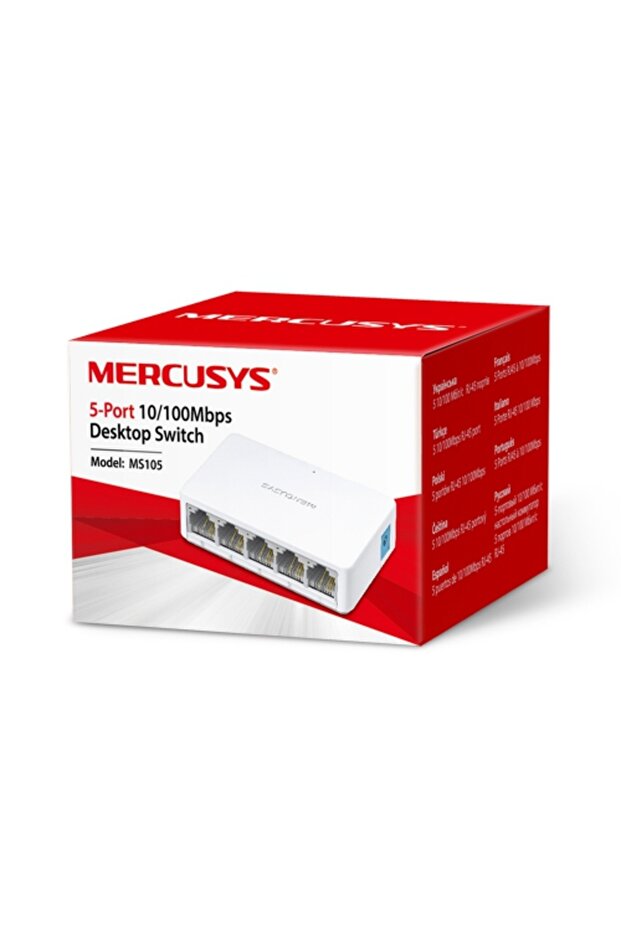Mercusys MS105 10/100Mbps 5Port Switch - 2