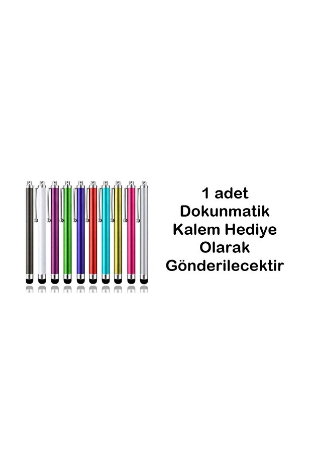 Redmi Pad SE 11" Tablet İçin Uyumlu Şarjlı Touchpadli Yuvarlak Tuş RGB Bluetooth Klavye - 5