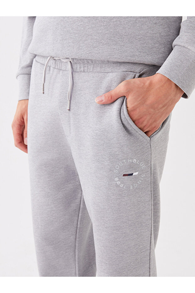 Standart Kalıp Erkek Jogger Eşofman Altı - 3