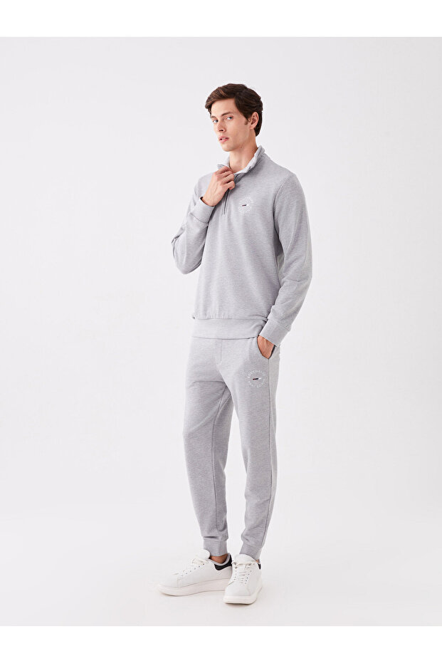 Standart Kalıp Erkek Jogger Eşofman Altı - 1