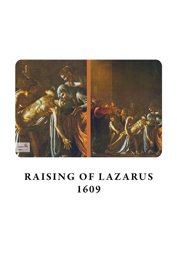 Caravaggio 4'lü Defter Seti 3 - Saints Series I - Çizgisiz - 64 Sayfa - 14x21cm - 4