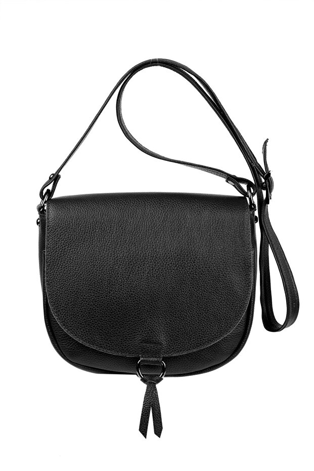 Genuine Leather Covered Crossbody Shoulder Bag YC012036DRL