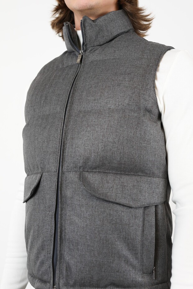 Slimfit Şişme Yelek - 5